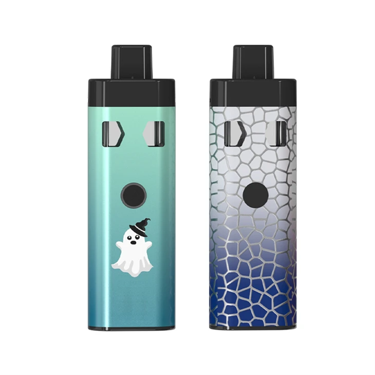 Move The Mouth Tip To Switch Flavors Disposable Vape Device For Live Resin Oil