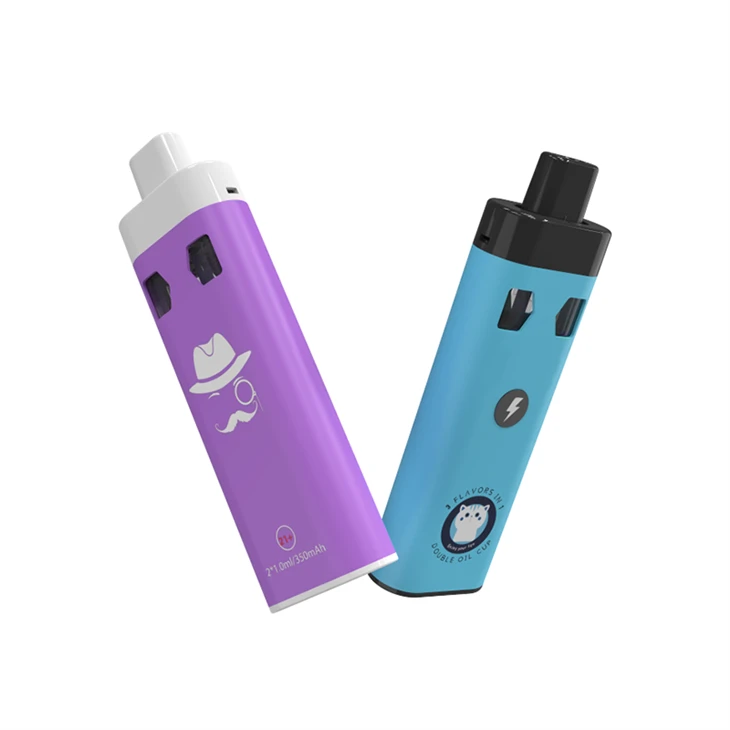 2 in 1 HHC Vape Pen | Empty Disposable Vape Pen | CBD Dual Flavors, Rechargeable, Hot Seller
