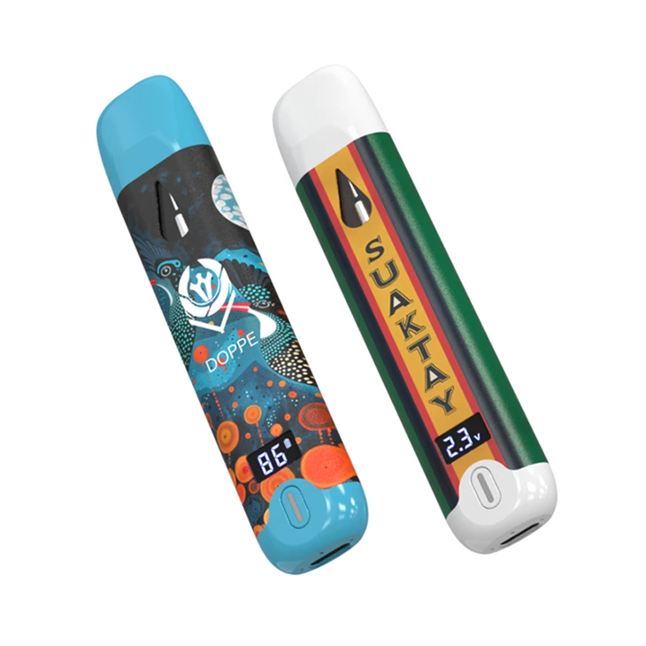 China 350mAh Battery 2 Gram Disposable CBD Vape With Preheat & Smart Screen For CBD/THC/HHC/HEMP/DELTA 8 Thick Oil Factory And Suppliers