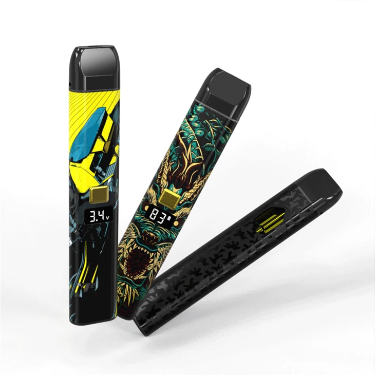 Fabrieksdirecte verkoop Alles in één lege 1g 2g wegwerpbare vape-hardware Harsdestillaat-extractolie-apparaat 3 uitvoermodi Voorverwarmen OEM - China Vaporizer, wegwerpbare vaporizer