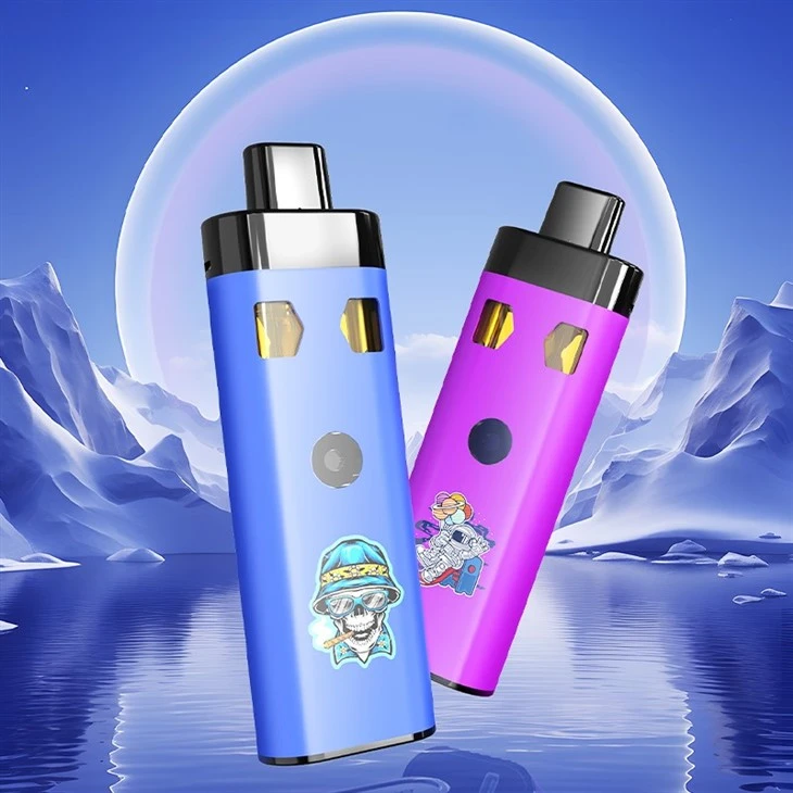 High Quality 1ml+1ml /2ml+2ml CBD/THC/HHC Preheat Disposable Vape Device